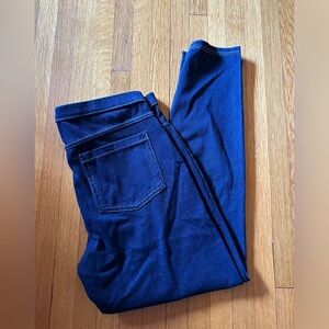 HUE Blue-Wash Jeggings, Size Small, NWT